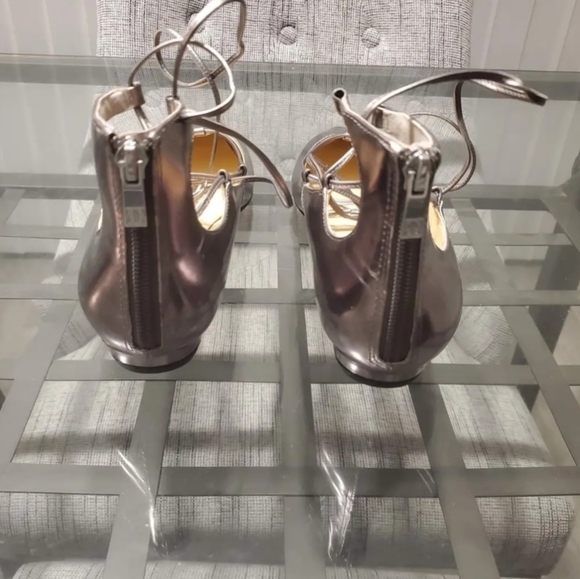 Ivanka Trump Lace Up Ballet Flats - Picture 3 of 6